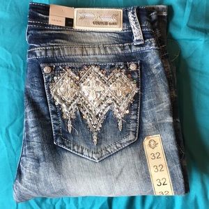 La Grace size 32 easy fit boot cut jeans